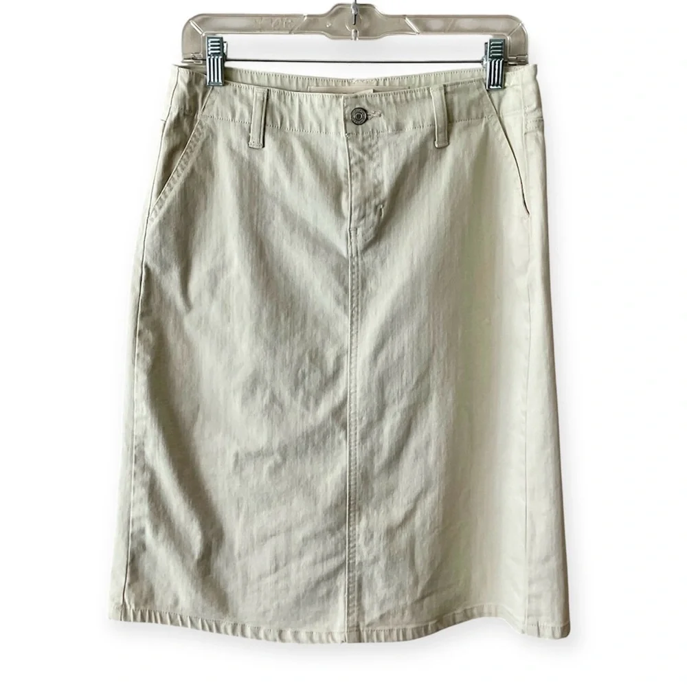 GAP Women's Cream A-Line Skirt